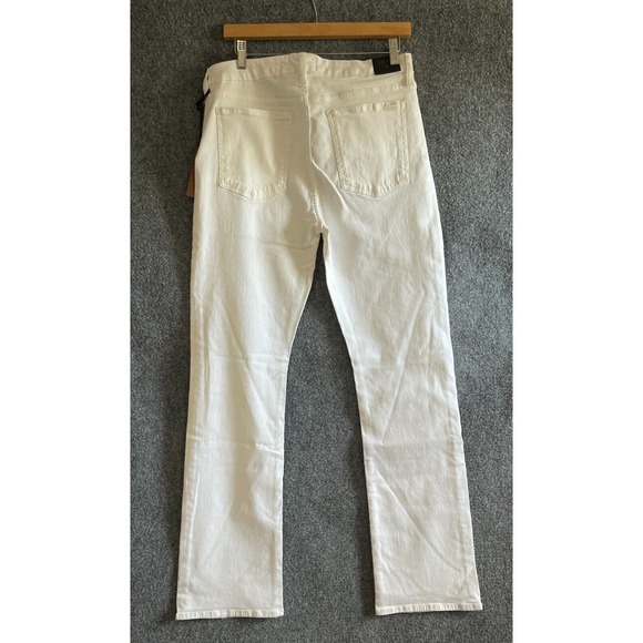 Jen7 by 7 For All Mankind 10 Bootcut Jeans WHITE Slim READ* - Picture 2 of 11